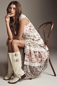 Stivali Naomi Buckle Moto Boots