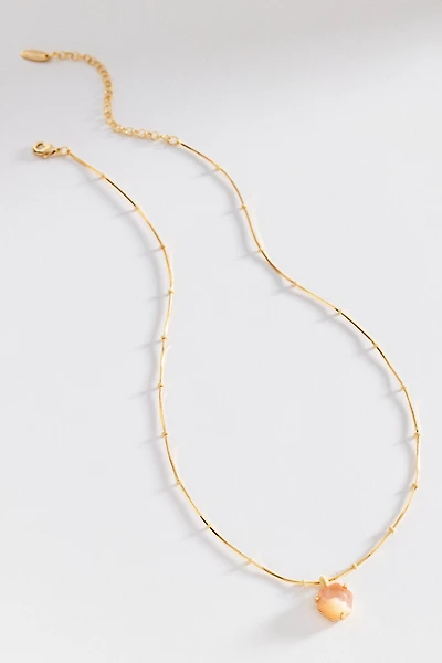 Floating Crystal Pendant Necklace