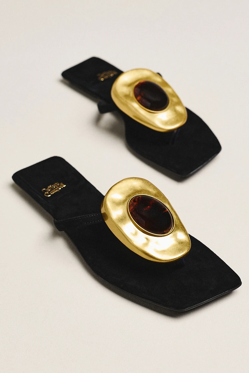 Jeffrey Campbell Bazaar Thong Sandals