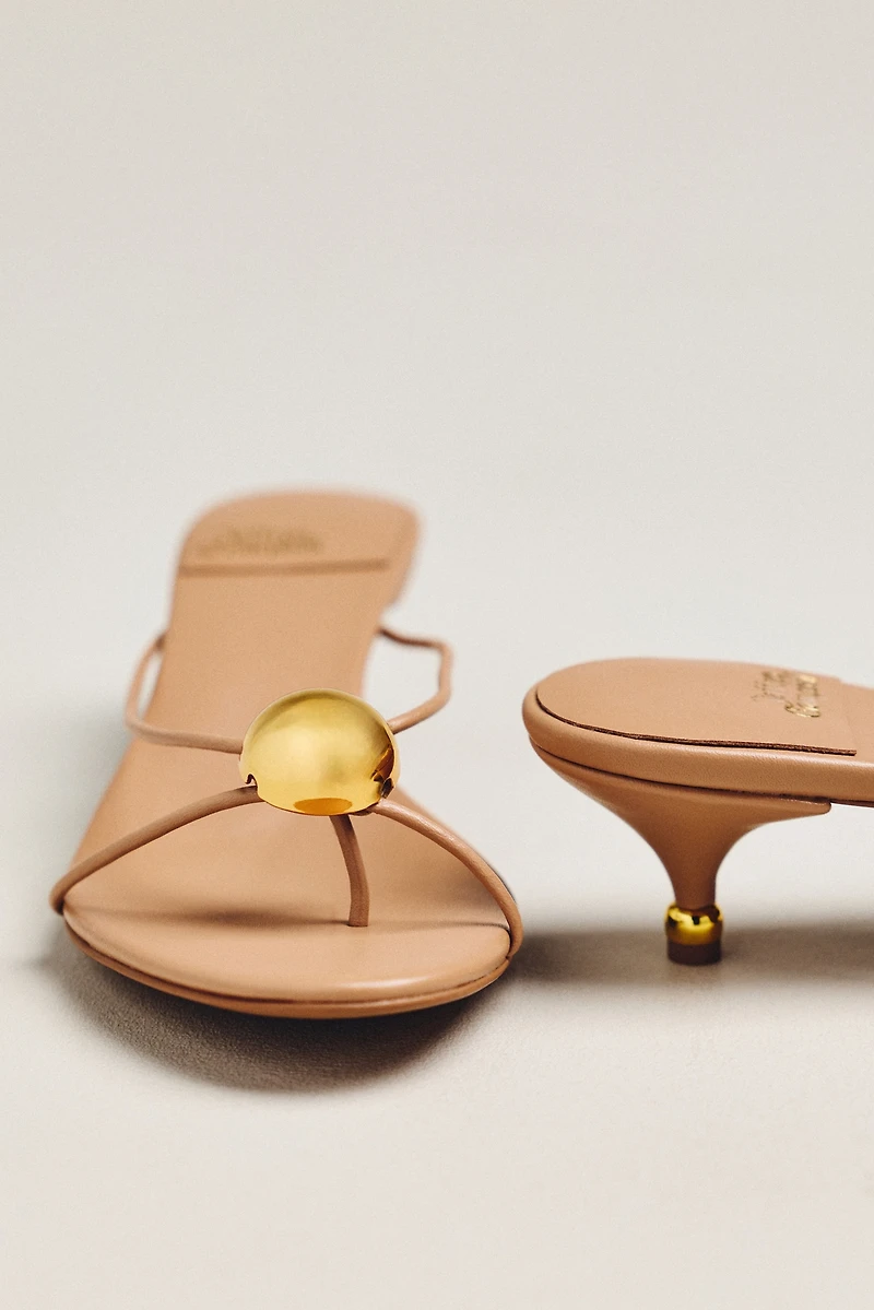 Jeffrey Campbell Preciosa Strappy Kitten Heels