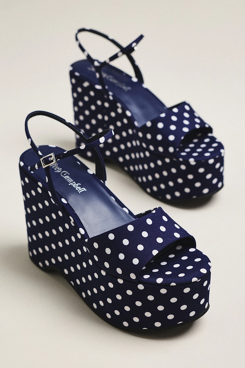 Jeffrey Campbell Funkytown Platform Wedge Sandals
