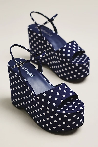 Jeffrey Campbell Funkytown Platform Wedge Sandals