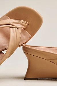 Silent D Febbe Thong Wedge Heels