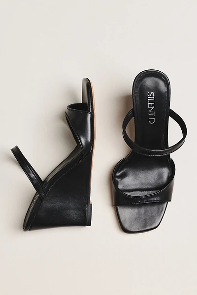 Silent D Anisa Strappy Wedge Mule Sandals