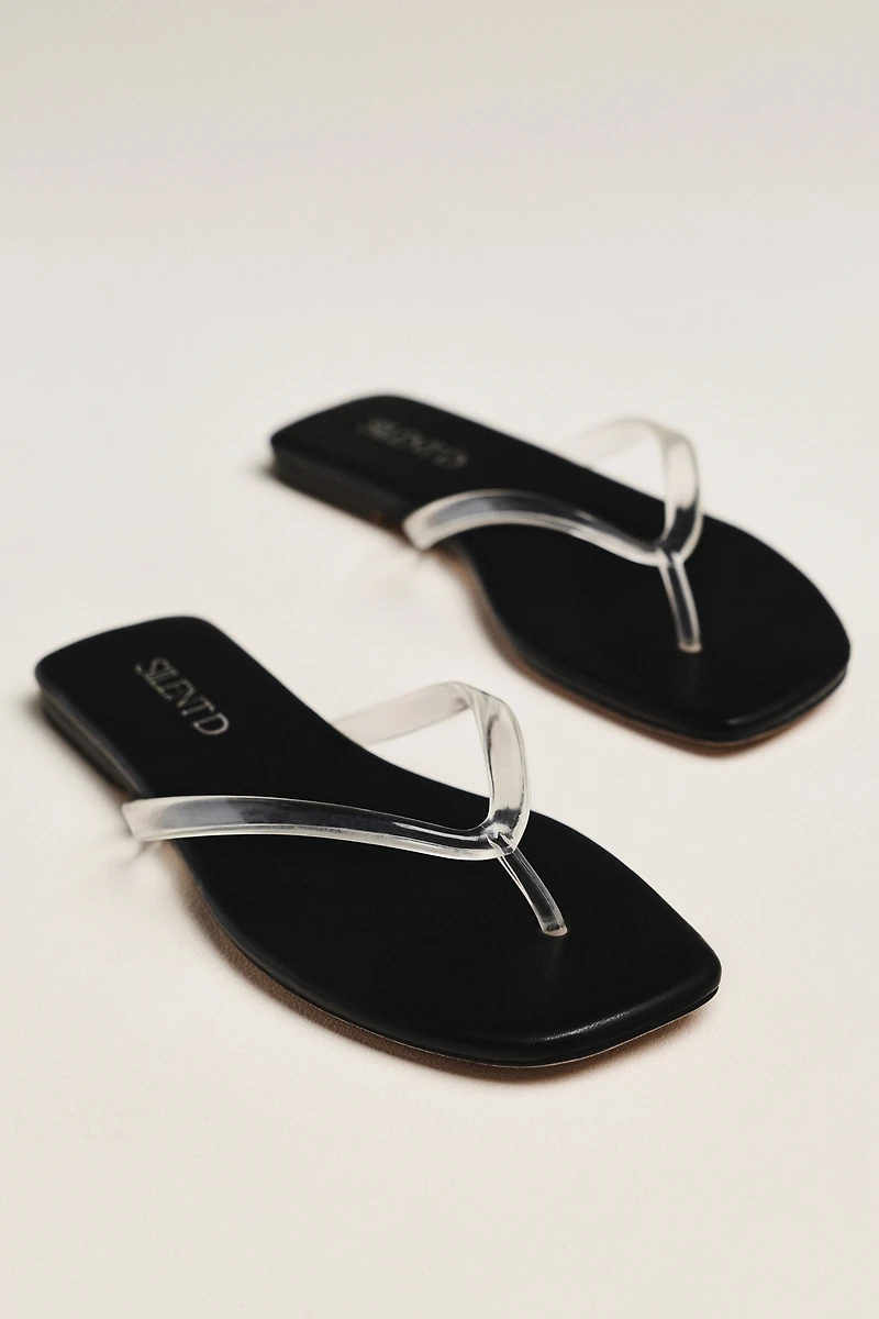 Silent D Rella Jelly Thong Sandals