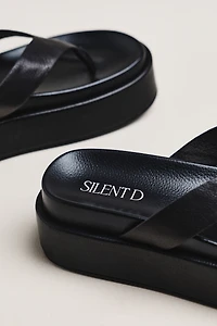 Silent D Tamarah Platform Thong Sandals