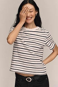 By Anthropologie Bold Round Buckle Belt