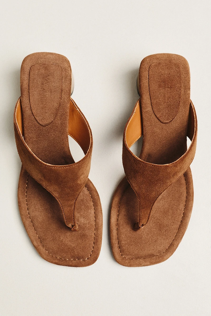 Vagabond Evie Block Heel Thong Sandals