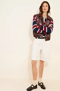 Maeve Vegan-Leather Utility Vest