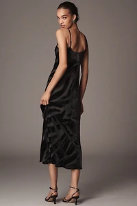 Cowl Neck Maxi Slip Dress