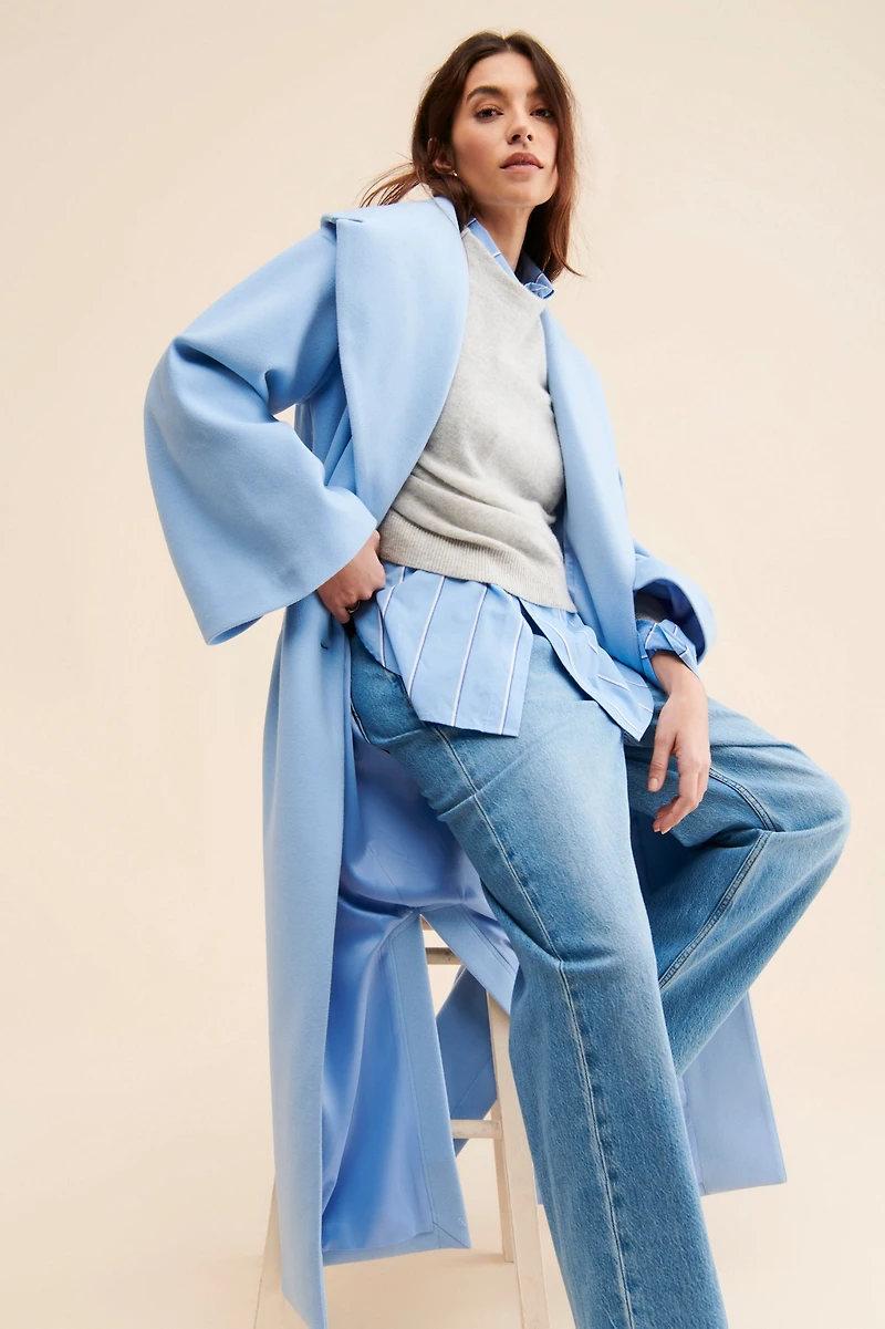 Hutch Oversized Collar Overcoat