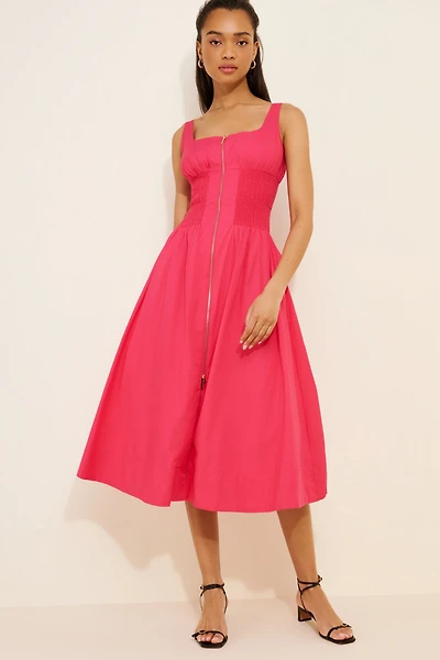 Square Neck Tommie Midi Dress