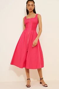 Square Neck Tommie Midi Dress