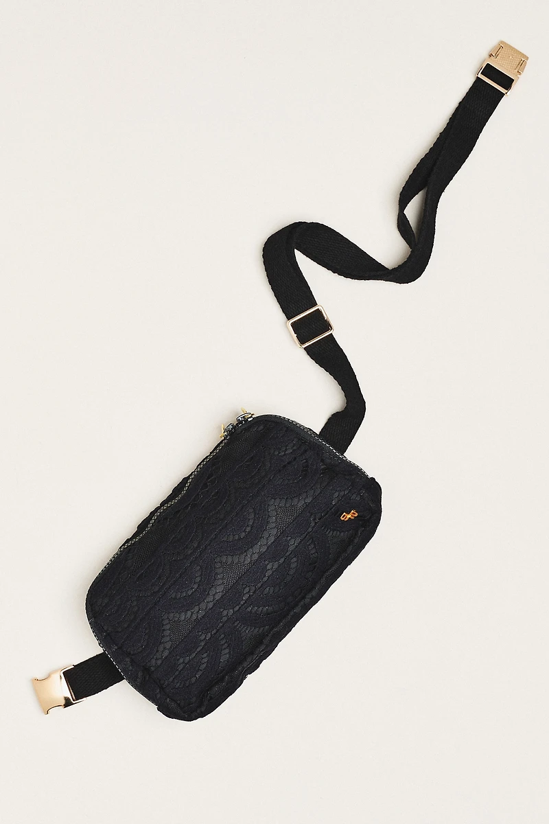 PQ Swim Vanilla Lace Crossbody Bag