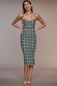 Maeve Sleeveless Scoop Neck Fitted Dress