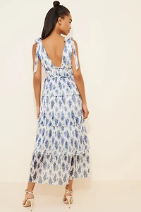 Bellevue Sleeveless Tiered Maxi Dress