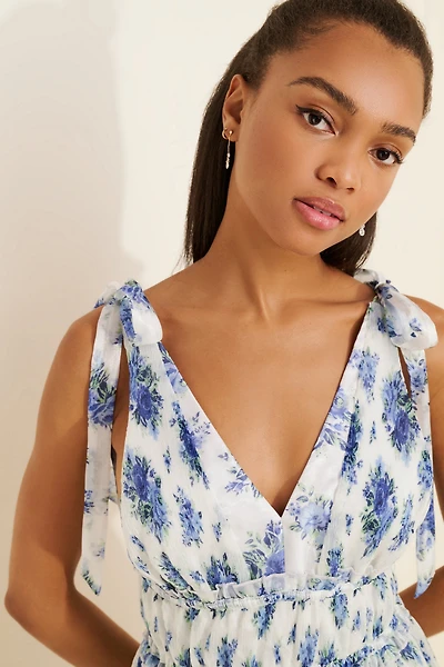 Bellevue Sleeveless Tiered Maxi Dress