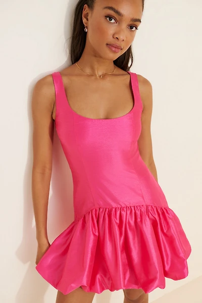 Hutch Drop Waist Bubble Mini Dress