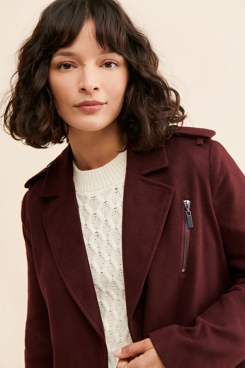 4th & Reckless Ray Oversized Coat