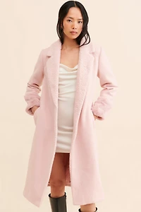 Hutch Mixed Media Overcoat