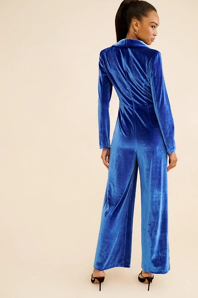 Hutch Velvet Suit Jumpsuit