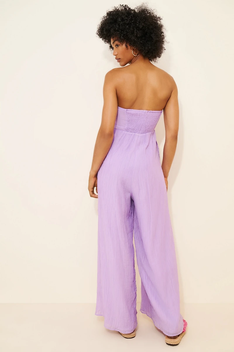 Line + Dot Lorenzo Wide Leg Jumpsuit