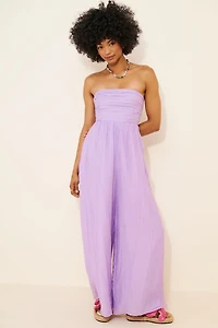 Line + Dot Lorenzo Wide Leg Jumpsuit