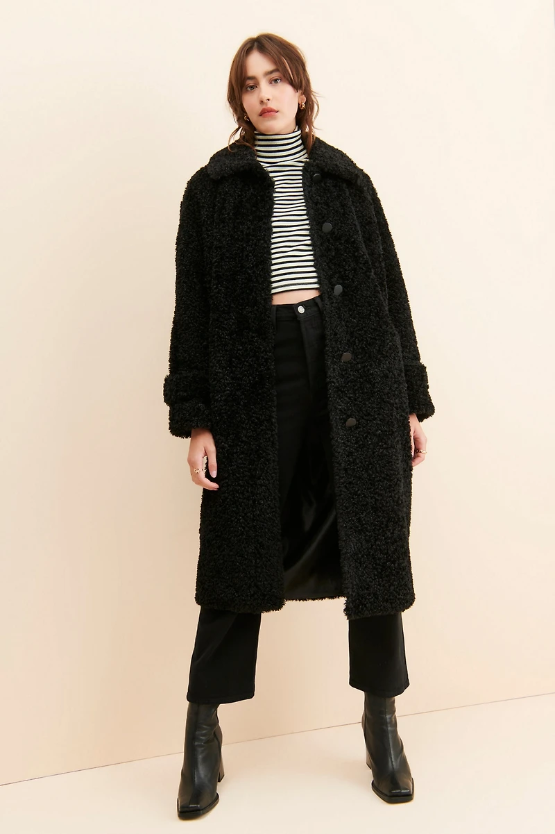 NVLT Sherpa Boucle Coat