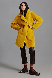 Velvet by Graham & Spencer Oversized Faux-Fur Coat