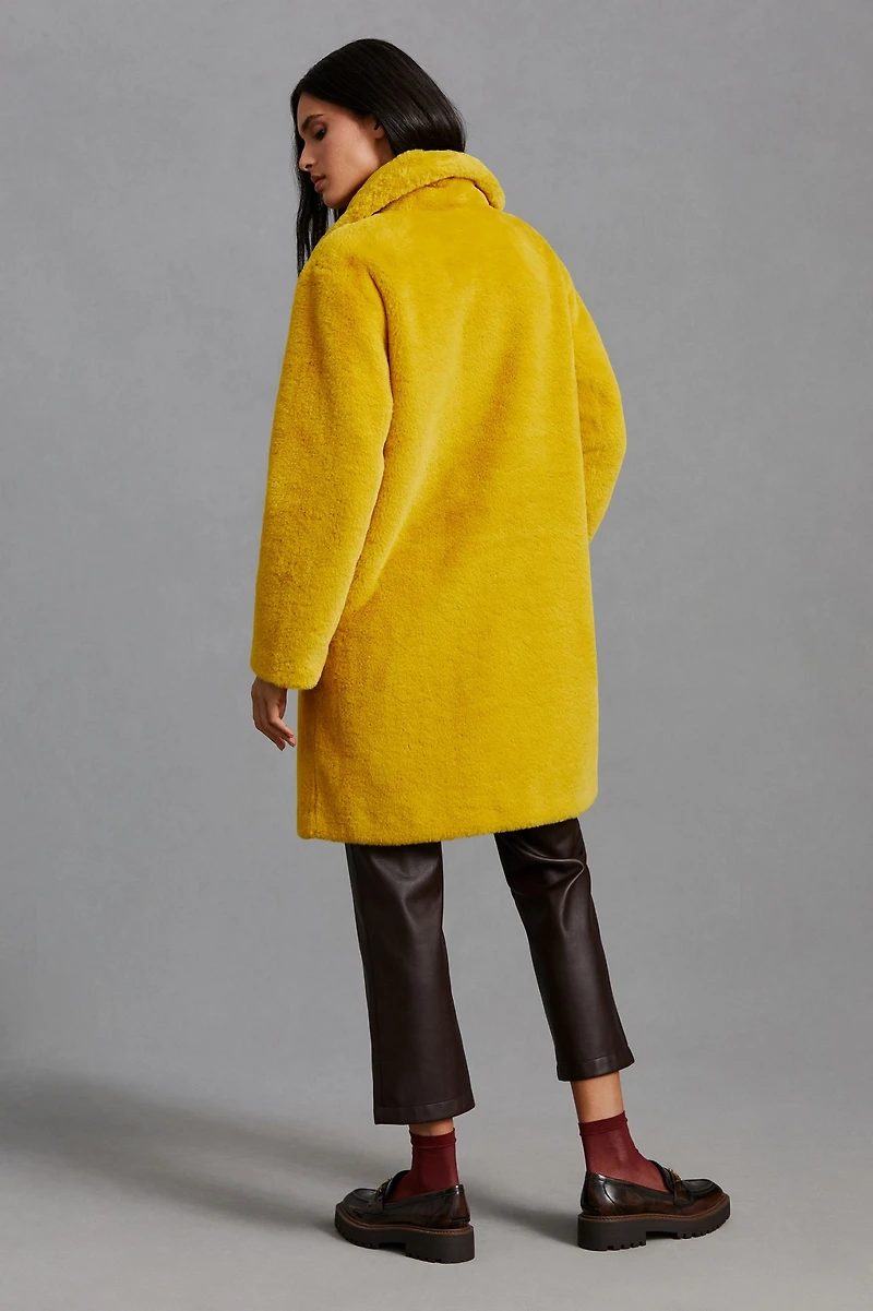 Velvet by Graham & Spencer Oversized Faux-Fur Coat