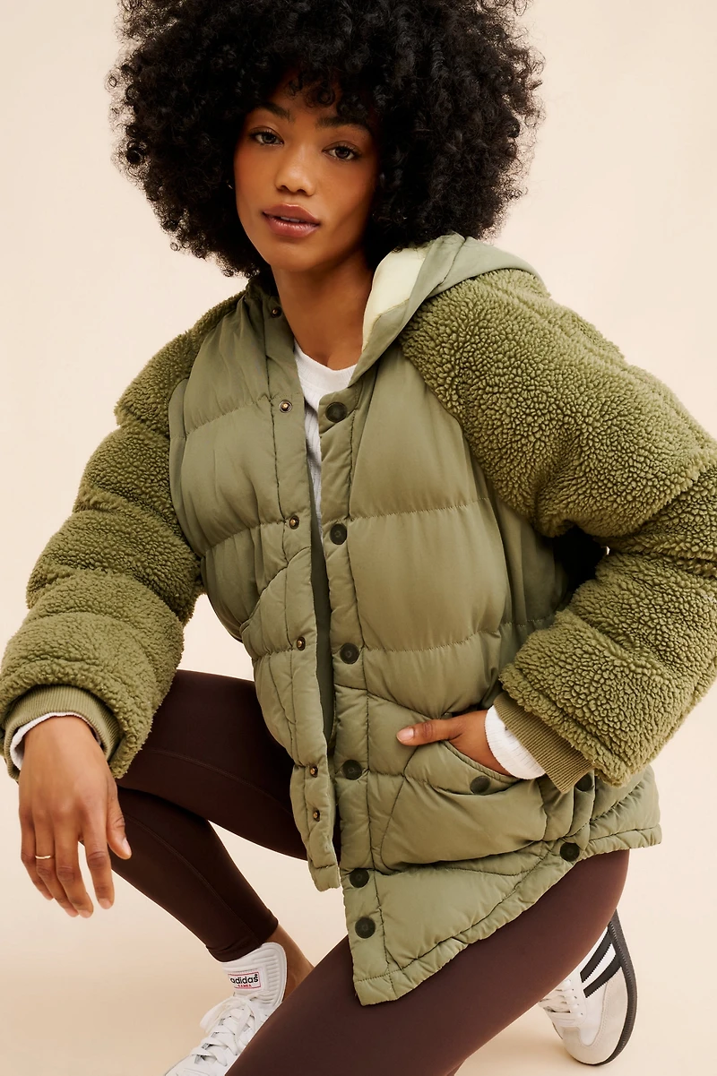 Pilcro Swing Puffer Jacket
