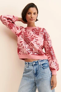 FARM Rio Sequins Knit Sweater