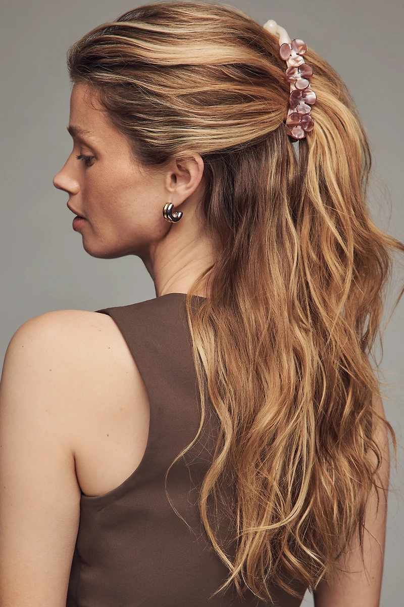 Resin Banana Claw Clip