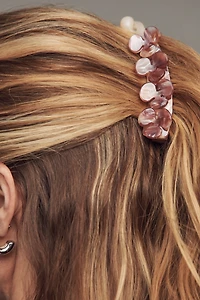 Resin Banana Claw Clip