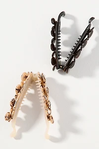 Resin Banana Claw Clip