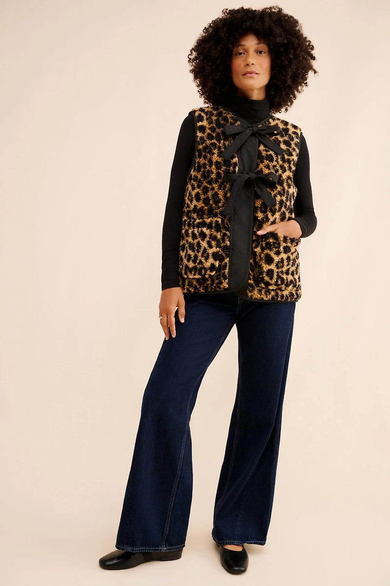 Damson Madder Marta Borg Gilet Bow Vest