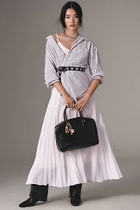 Twofer Maxi Shirt Dress