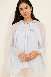 Forever That Girl Myra Ruffle Top