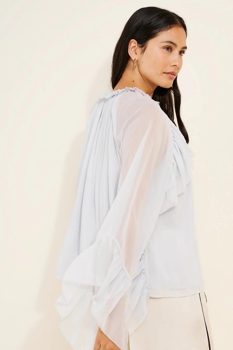 Forever That Girl Myra Ruffle Top