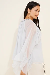 Forever That Girl Myra Ruffle Top