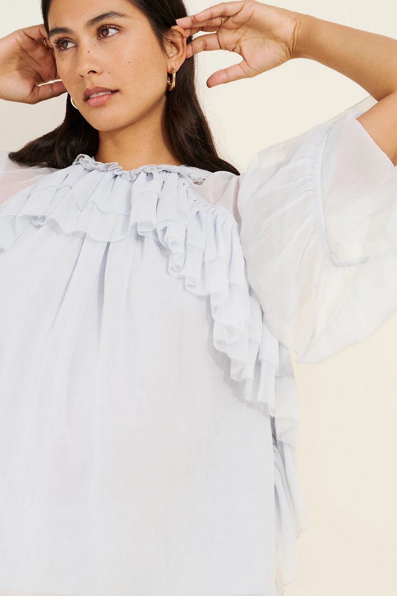 Forever That Girl Myra Ruffle Top