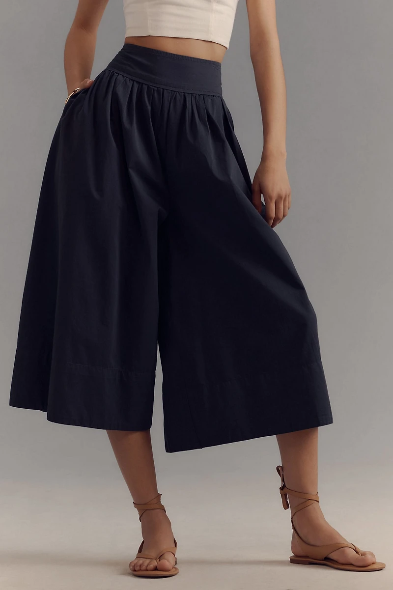 Maeve Skirty Poplin Culottes