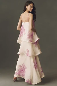 ELLIATT Rova Tiered Maxi Dress