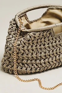 Urban Expressions Lani Raffia Clutch