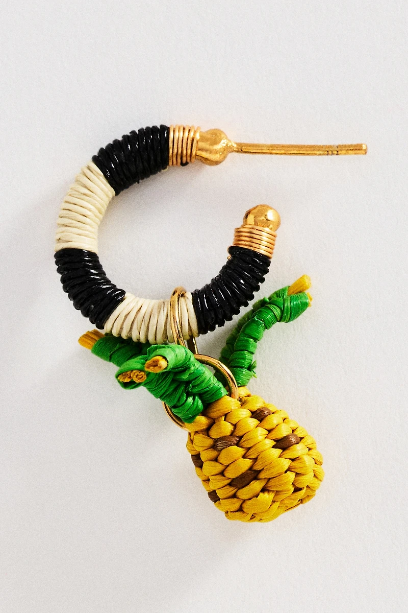 Bamboleira Clarte Hoop Earrings + Removable Mini Charms