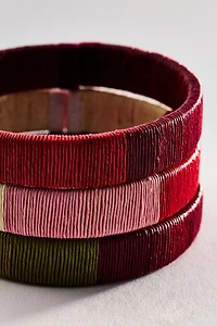 Bamboleira Zalva Bangle Bracelets, Set of 3