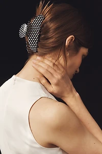 Kaxi Polka Dot Hair Claw Clip, Set of 2