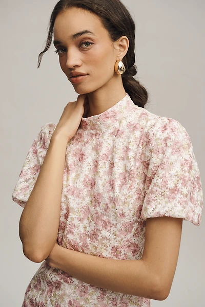 Chunky Puff Hoop Earrings