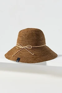 rag & bone Crochet Raffia Bucket Hat