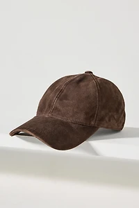 rag & bone Harlow Suede Baseball Cap